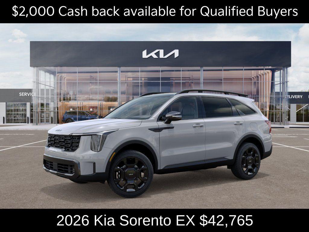 new 2026 Kia Sorento car, priced at $42,765