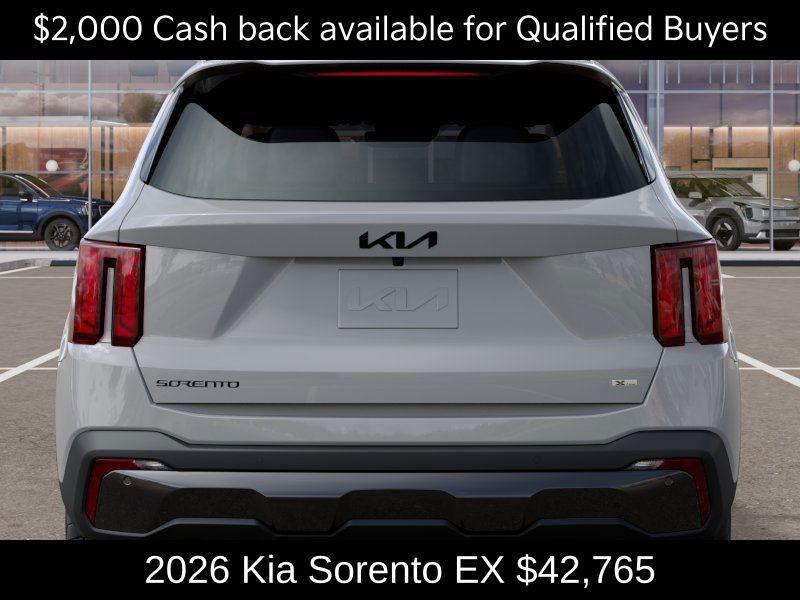new 2026 Kia Sorento car, priced at $42,765