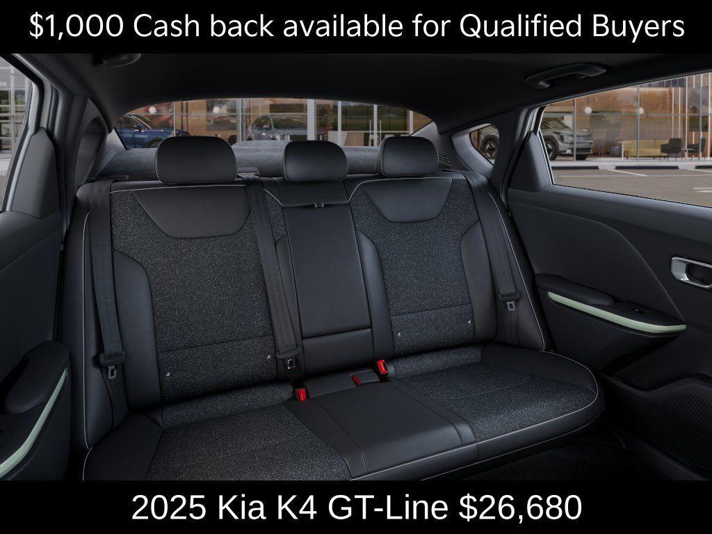 new 2025 Kia K4 car, priced at $26,680