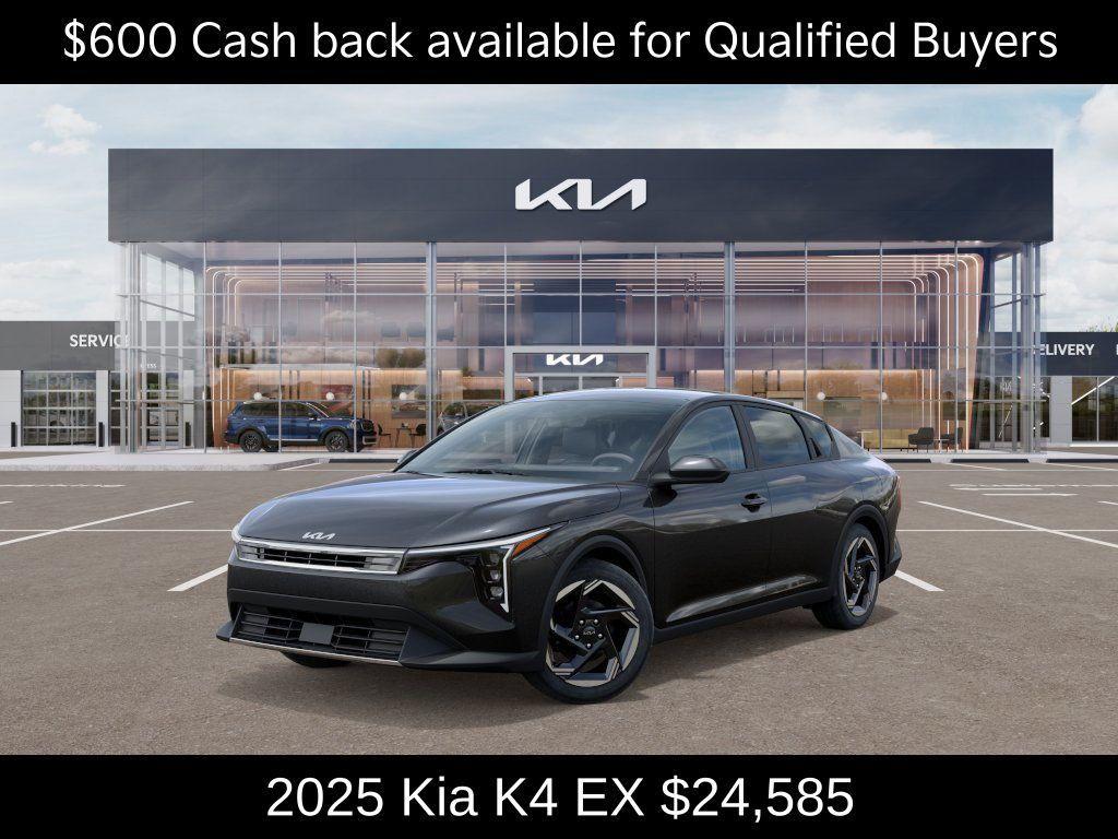 new 2025 Kia K4 car, priced at $24,585