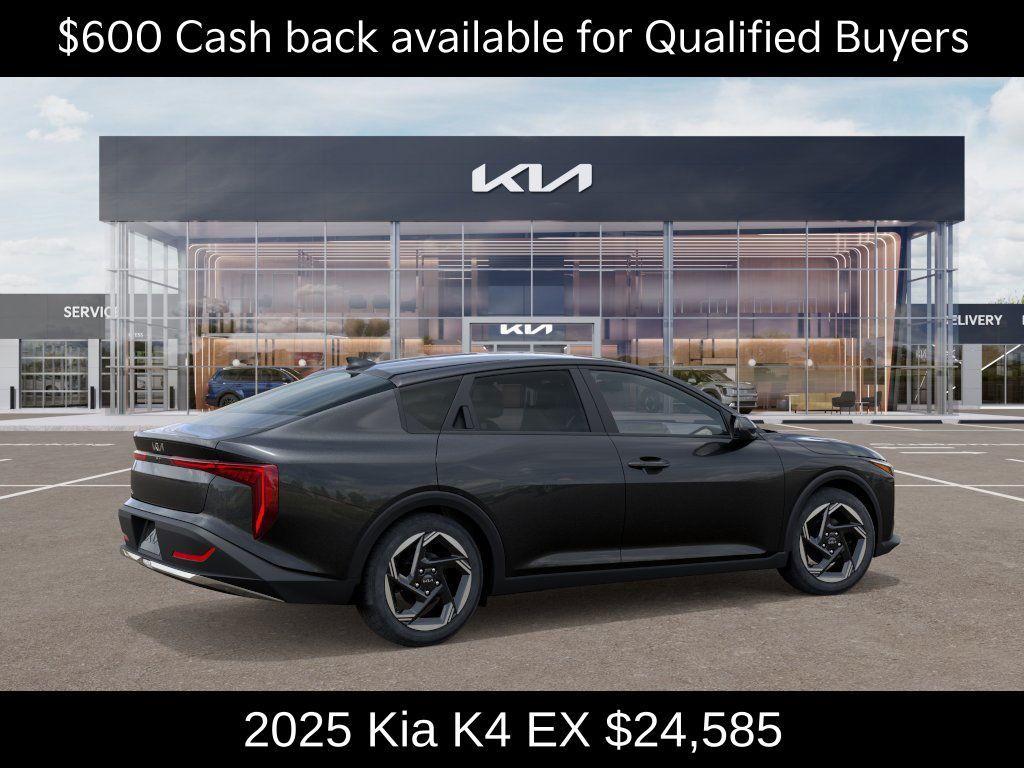 new 2025 Kia K4 car, priced at $24,585