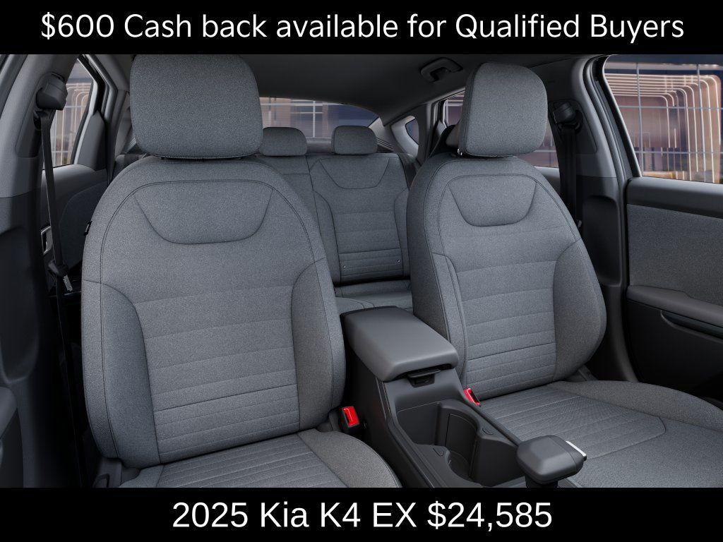 new 2025 Kia K4 car, priced at $24,585
