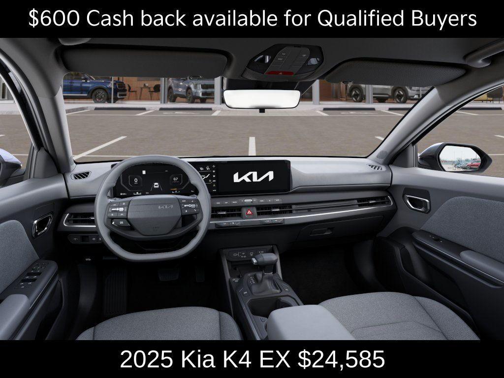 new 2025 Kia K4 car, priced at $24,585