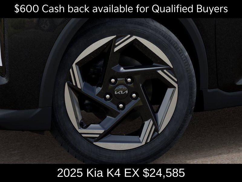 new 2025 Kia K4 car, priced at $24,585
