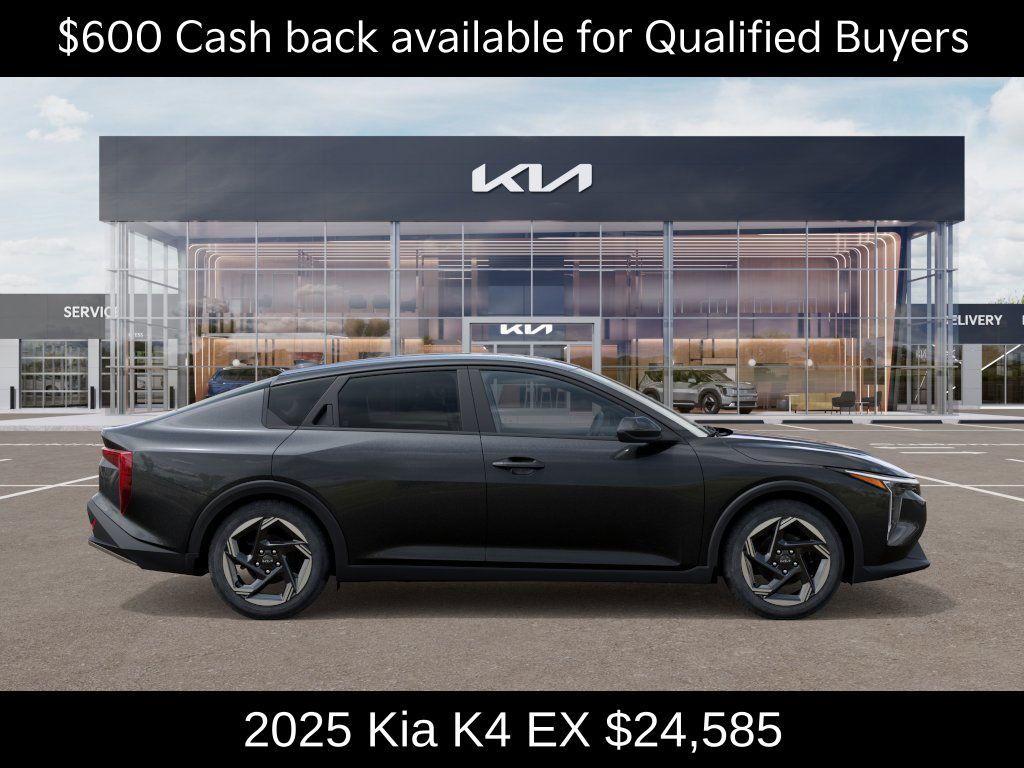 new 2025 Kia K4 car, priced at $24,585
