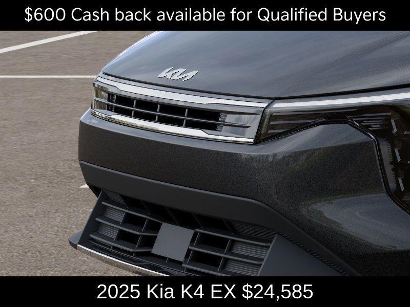 new 2025 Kia K4 car, priced at $24,585