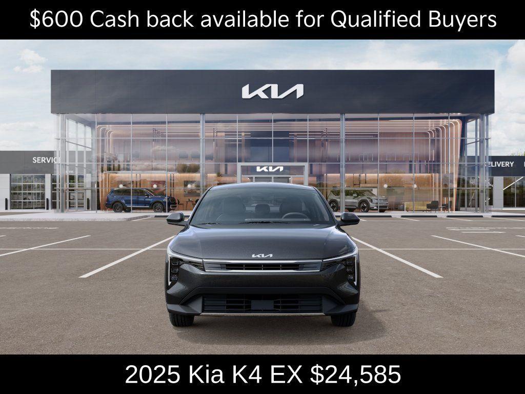 new 2025 Kia K4 car, priced at $24,585