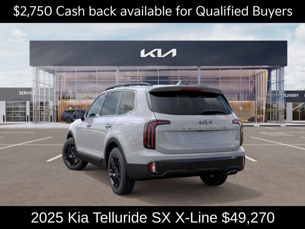 new 2025 Kia Telluride car, priced at $49,270