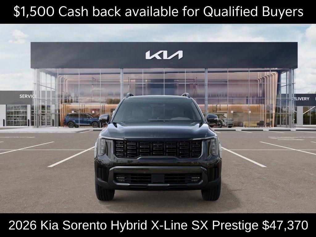 new 2026 Kia Sorento Hybrid car, priced at $47,370