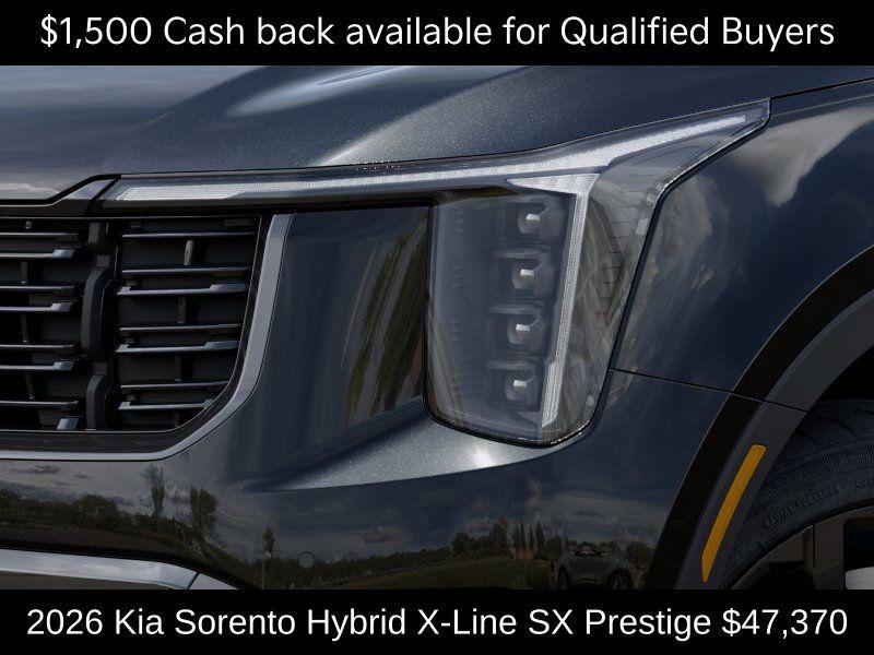 new 2026 Kia Sorento Hybrid car, priced at $47,370