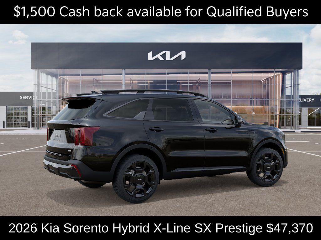 new 2026 Kia Sorento Hybrid car, priced at $47,370