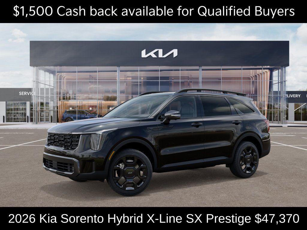 new 2026 Kia Sorento Hybrid car, priced at $47,370