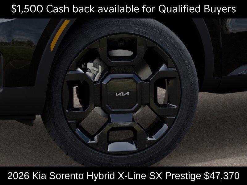 new 2026 Kia Sorento Hybrid car, priced at $47,370