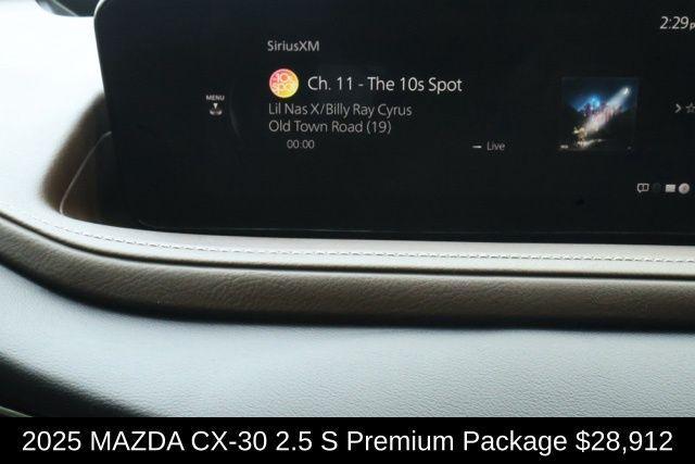 used 2025 Mazda CX-30 car, priced at $28,912