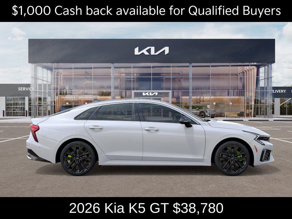 new 2026 Kia K5 car, priced at $38,780