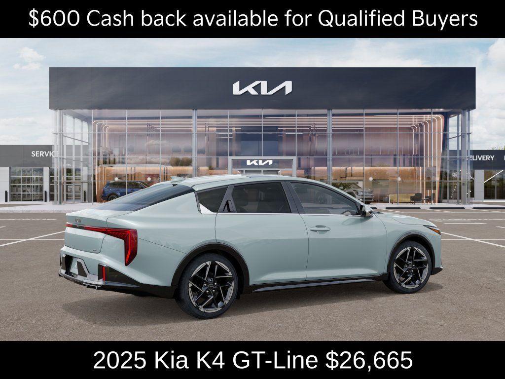 new 2025 Kia K4 car, priced at $26,665