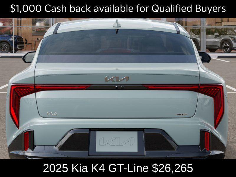 new 2025 Kia K4 car, priced at $26,265
