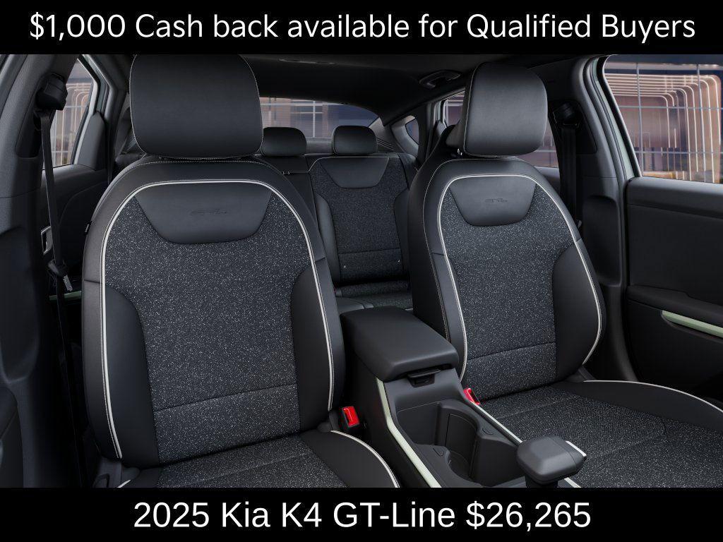 new 2025 Kia K4 car, priced at $26,265