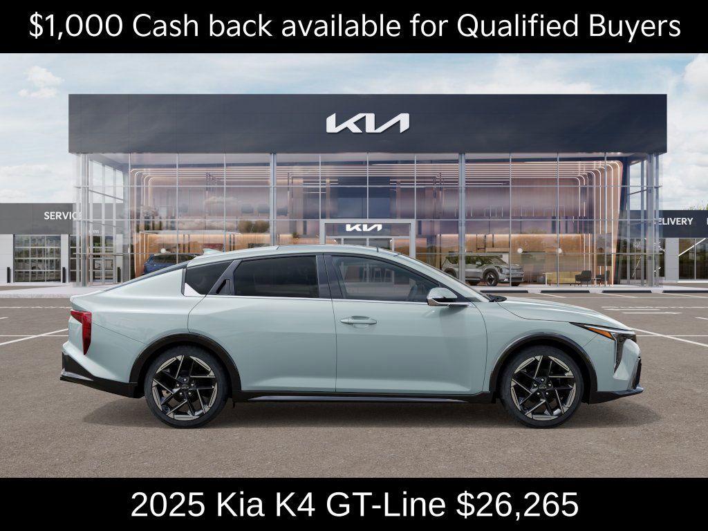 new 2025 Kia K4 car, priced at $26,265