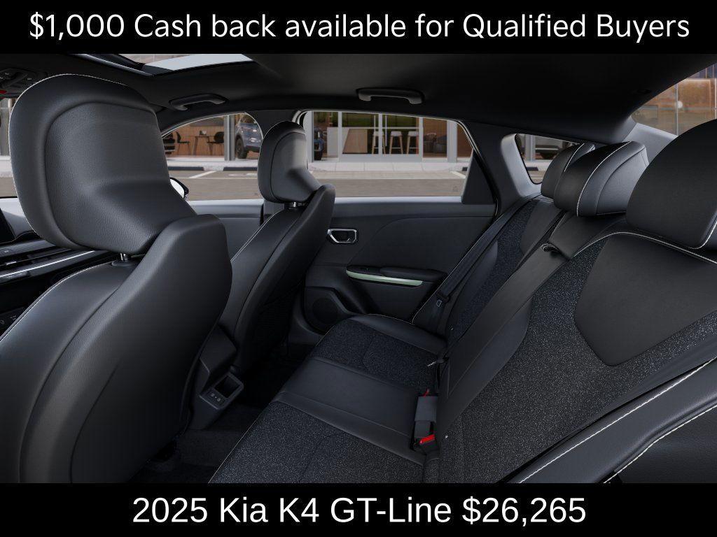 new 2025 Kia K4 car, priced at $26,265