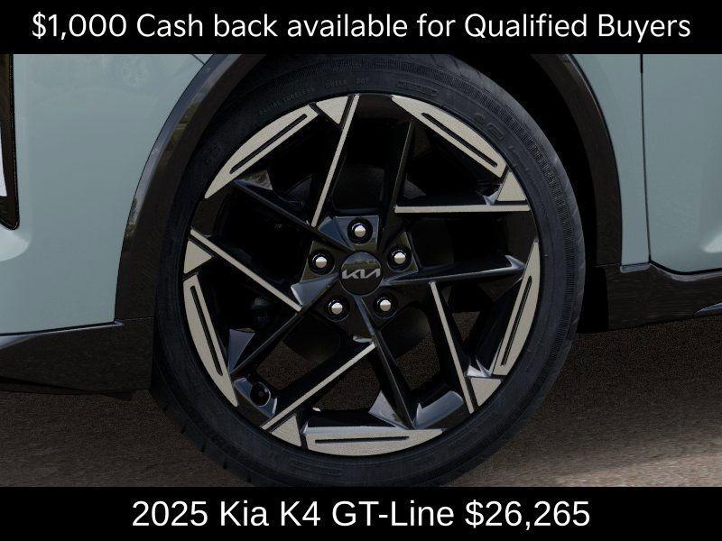 new 2025 Kia K4 car, priced at $26,265