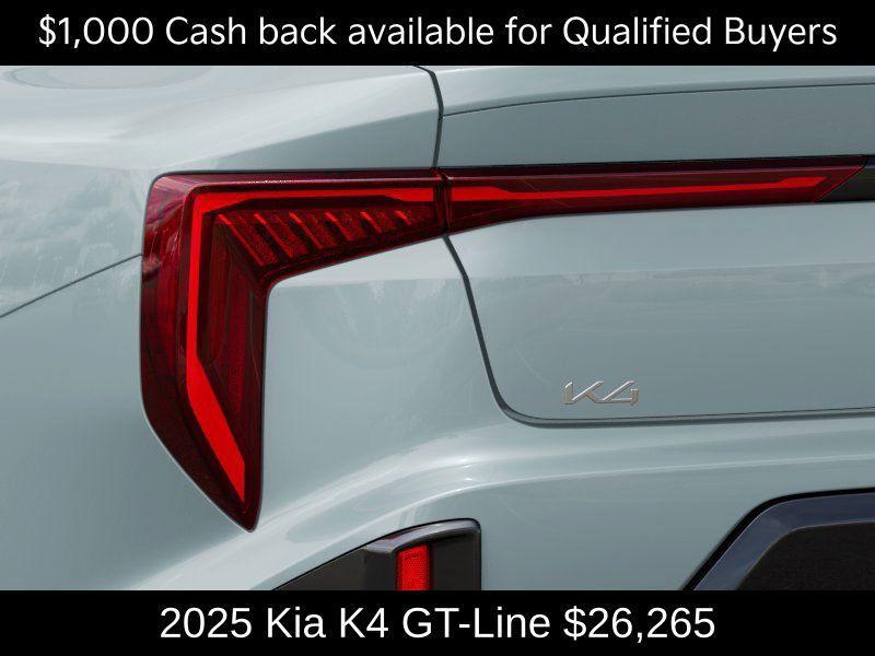 new 2025 Kia K4 car, priced at $26,265