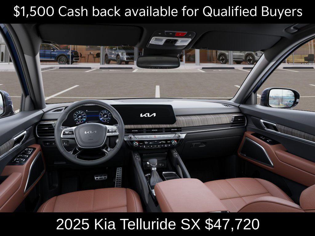 new 2025 Kia Telluride car, priced at $47,720