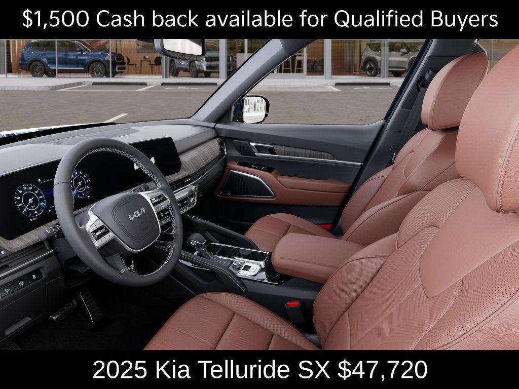 new 2025 Kia Telluride car, priced at $47,720