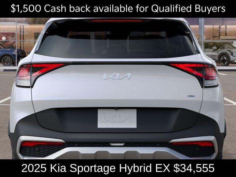 new 2025 Kia Sportage Hybrid car, priced at $34,555