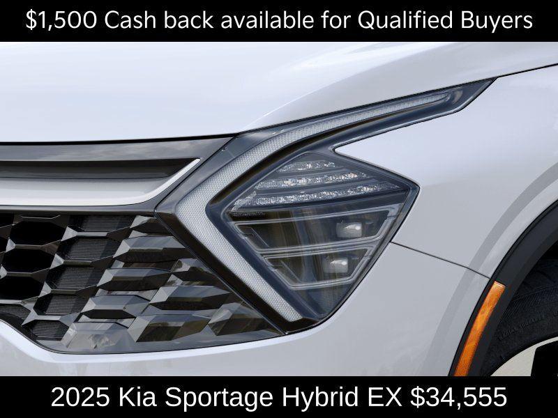 new 2025 Kia Sportage Hybrid car, priced at $34,555