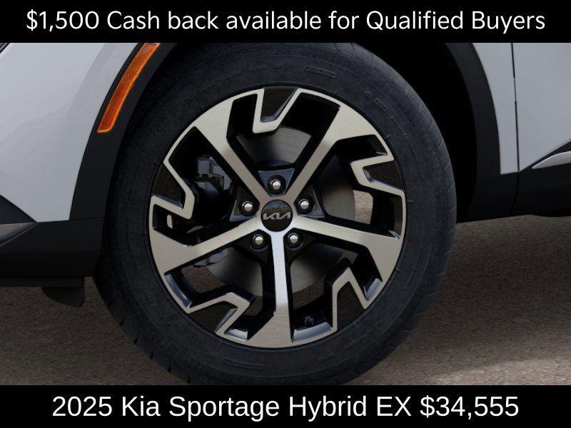 new 2025 Kia Sportage Hybrid car, priced at $34,555