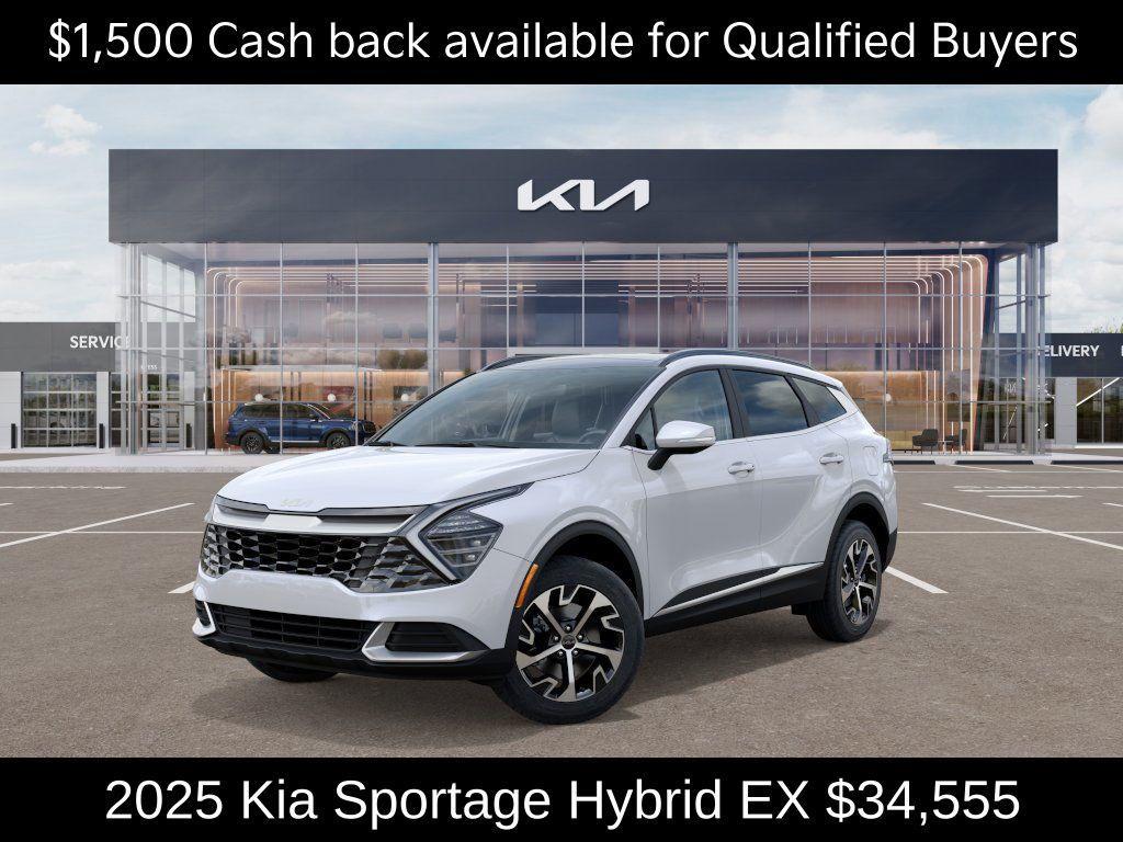 new 2025 Kia Sportage Hybrid car, priced at $34,555
