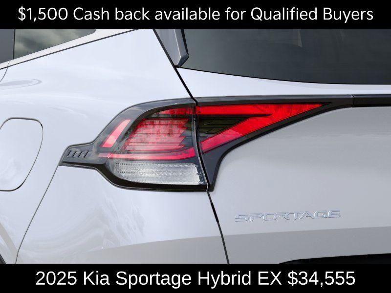 new 2025 Kia Sportage Hybrid car, priced at $34,555