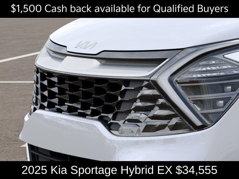 new 2025 Kia Sportage Hybrid car, priced at $34,555