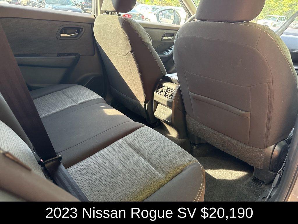 used 2023 Nissan Rogue car, priced at $20,190