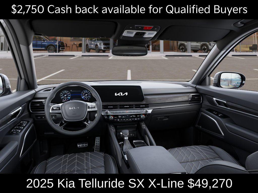 new 2025 Kia Telluride car, priced at $49,270