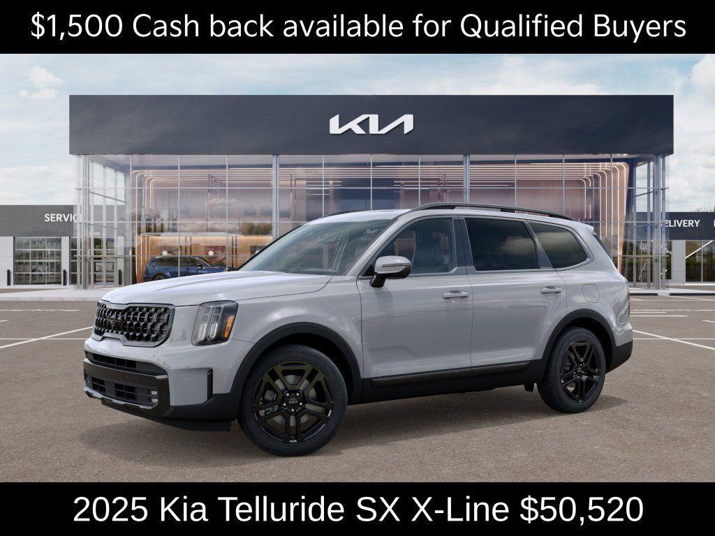 new 2025 Kia Telluride car, priced at $50,520