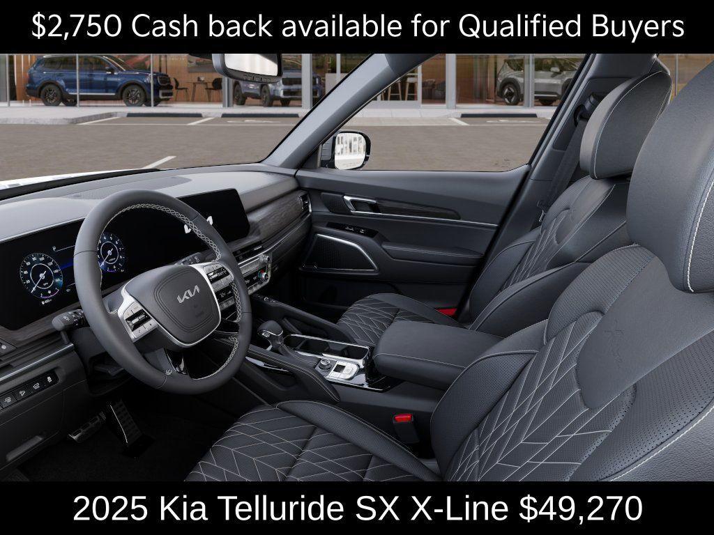 new 2025 Kia Telluride car, priced at $49,270