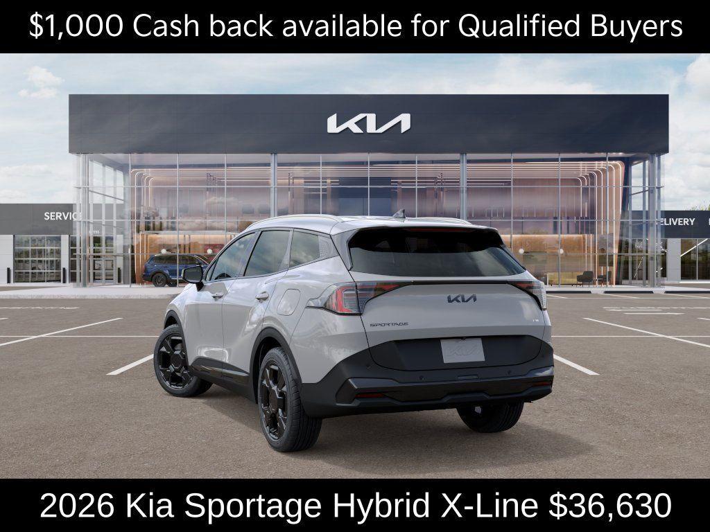 new 2026 Kia Sportage Hybrid car, priced at $36,630