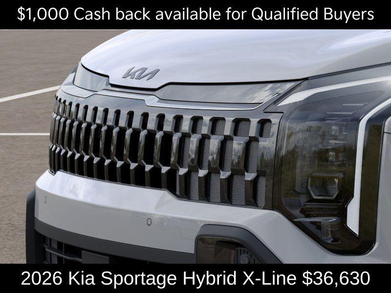new 2026 Kia Sportage Hybrid car, priced at $36,630