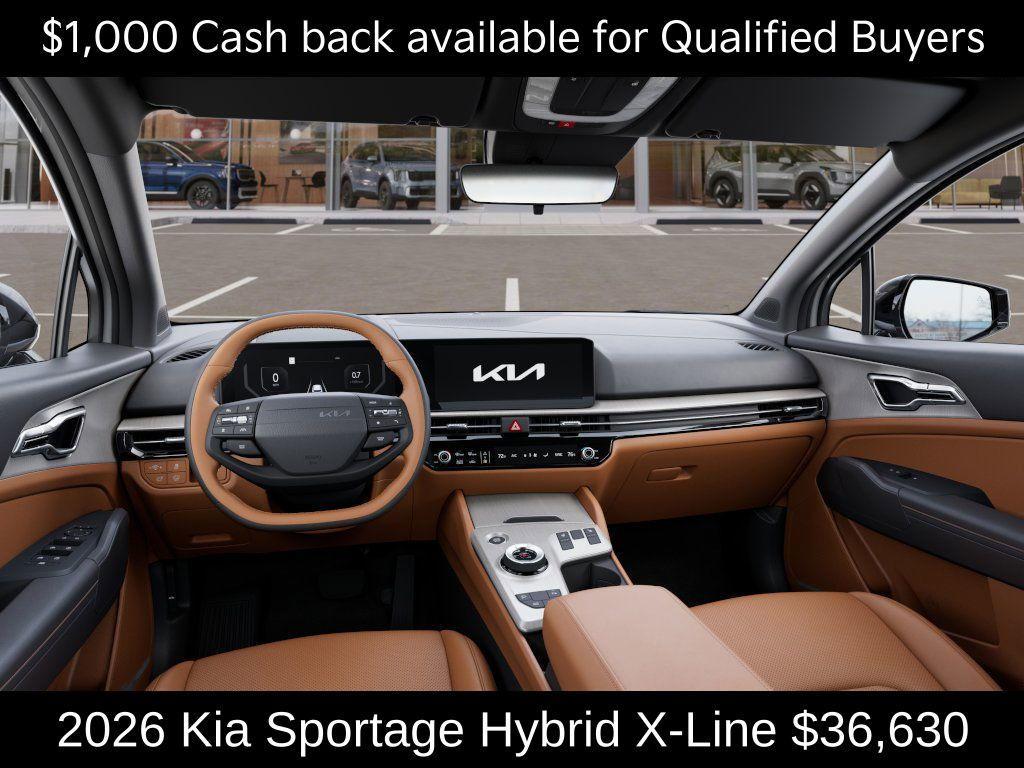 new 2026 Kia Sportage Hybrid car, priced at $36,630