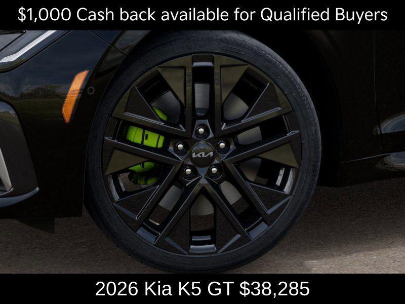 new 2026 Kia K5 car, priced at $38,285