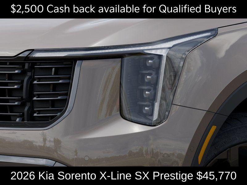 new 2026 Kia Sorento car, priced at $45,770
