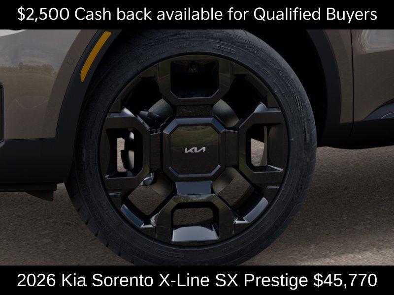 new 2026 Kia Sorento car, priced at $45,770