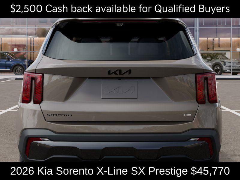 new 2026 Kia Sorento car, priced at $45,770