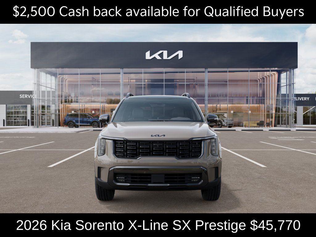 new 2026 Kia Sorento car, priced at $45,770