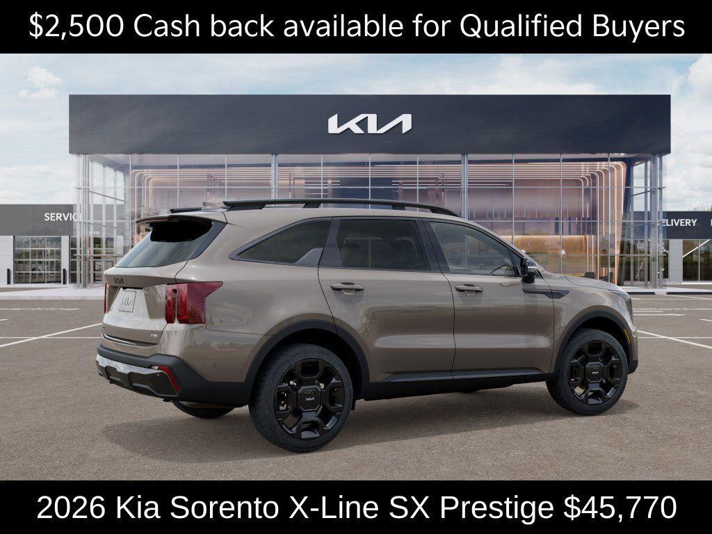 new 2026 Kia Sorento car, priced at $45,770