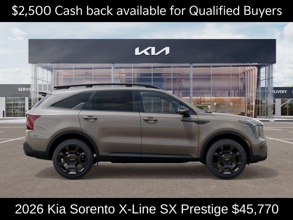 new 2026 Kia Sorento car, priced at $45,770