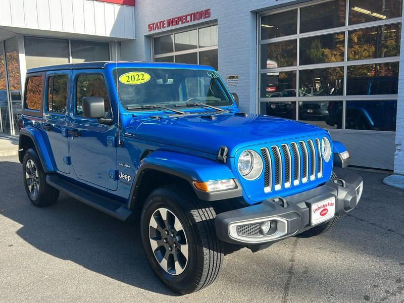 used 2022 Jeep Wrangler Unlimited car, priced at $34,990