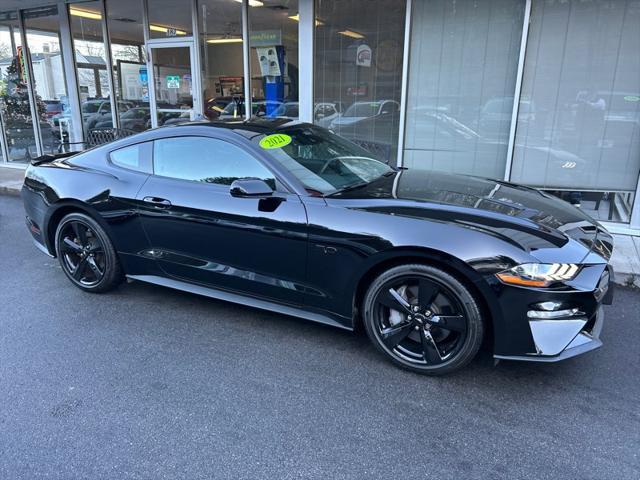 used 2021 Ford Mustang car, priced at $34,990